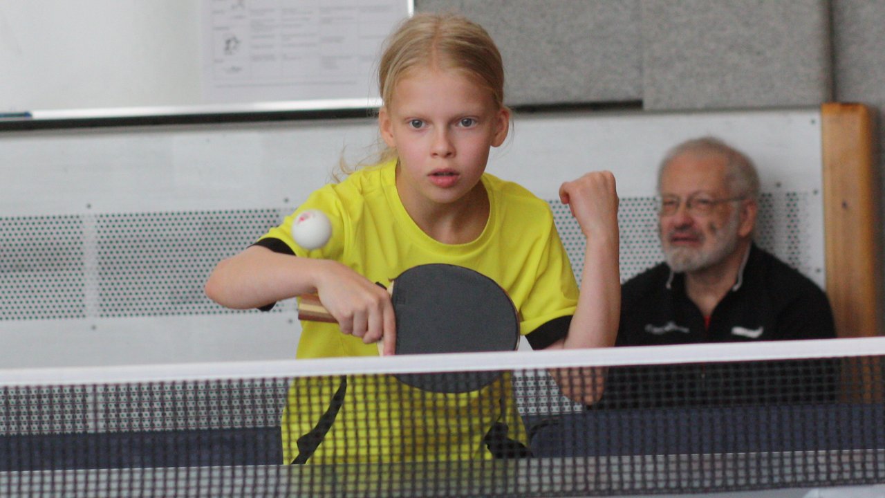Olivia belegte bei der Vereinsmeisterschaft der Jugend 13 den 1. Platz